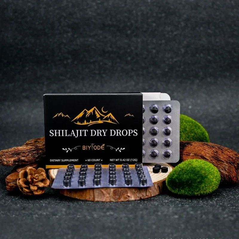 Health Wellness Products - 1 bottiglia da 60 pillole Shilajit