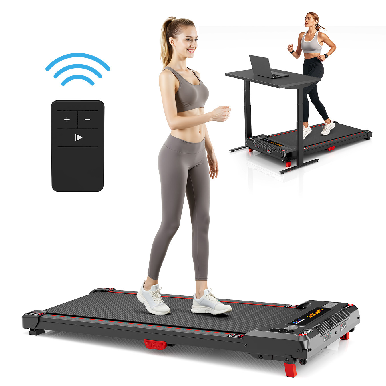Health Wellness Training - AnyLife 480D-A Tapis Roulant Walking Pad