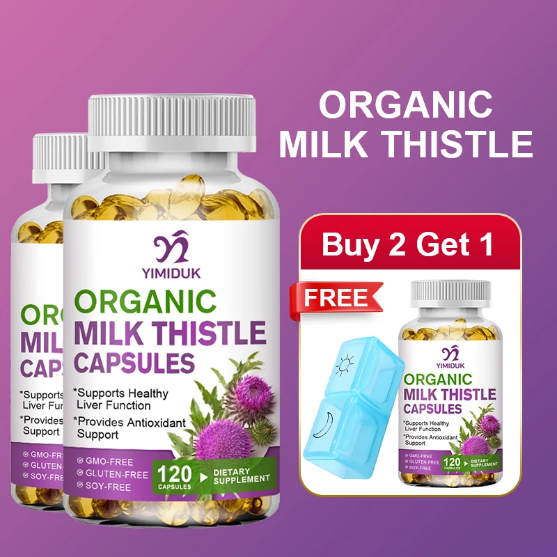 Health Wellness Vitality - YIMIDUK Integratore per il Fegato a
