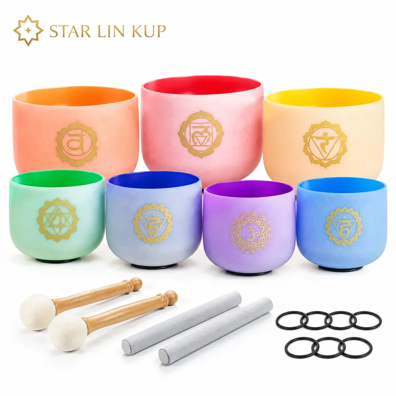 STAR LIN KUP Set di 7 Ciotole  - Healing Crystal Set recensione e prezzo