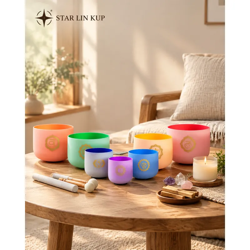 STAR LIN KUP Set di 7 Ciotole  - Healing Crystal Set recensione e prezzo