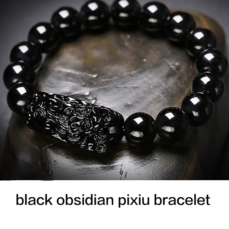 Bracciale in ossidiana Pixiu P - Health Wellness Products recensione e prezzo