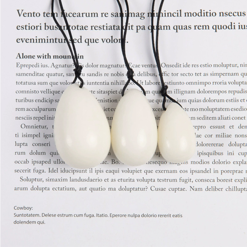 Set di uova forate in giada bi - Healing Crystal Set recensione e prezzo