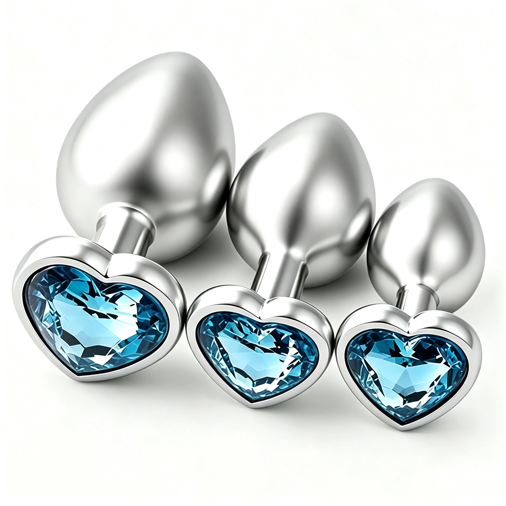 3 Pezzi di Plug Anali in Metal - Health Wellness Products recensione e prezzo