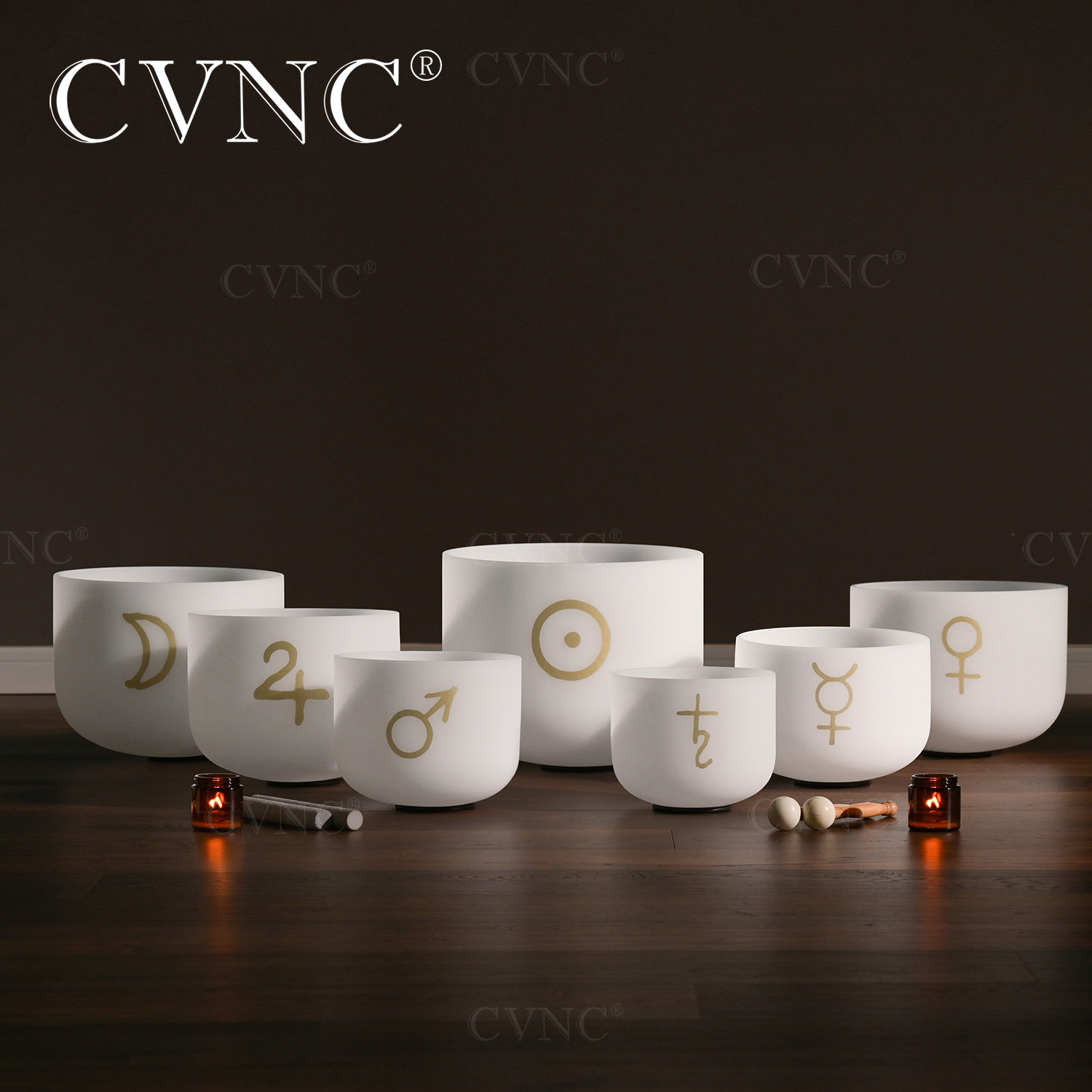 CVNC Campane tibetane in crist - Healing Crystal Set recensione e prezzo